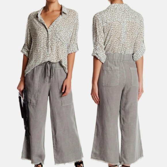 Cloth & Stone By Anthropologie Women's Leopard Print Long Sleeve Shirt Size XS - Picture 2 of 14